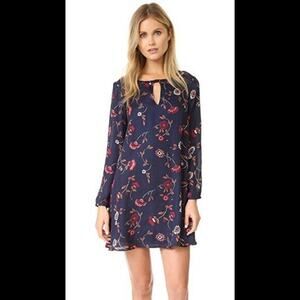 Cupcakes and Cashmere Hazel Long Sleeve Swing Dress Gypsy Soul NEW Women's Small